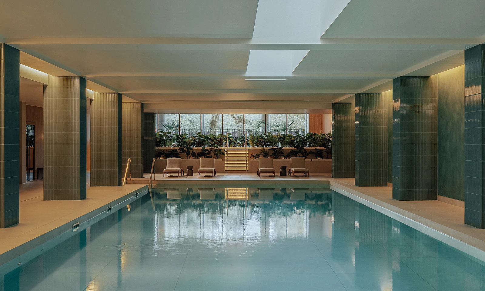 The 25m pool at The Maple Club